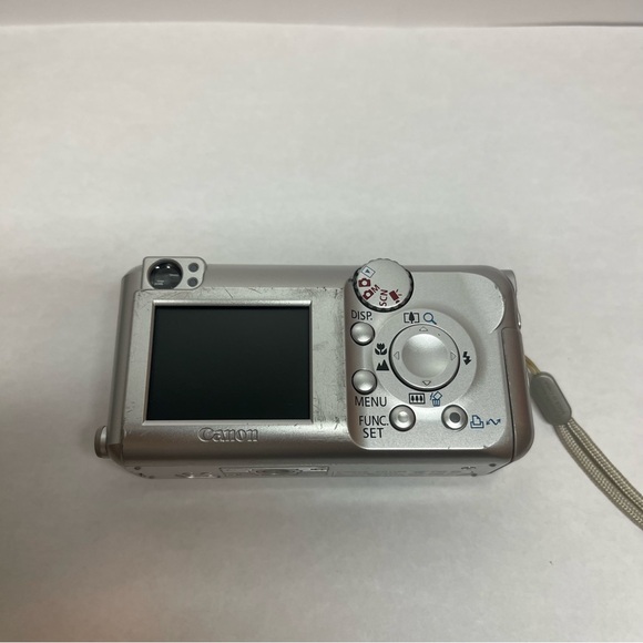 Canon PowerShot A430 Blue Digital Camera - 4.0 MP 4x Zoom Y2K Digicam - Picture 6 of 11